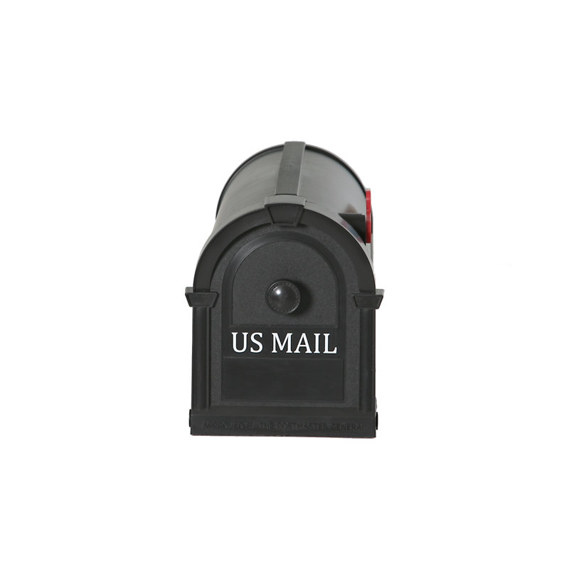 Postal Pro Mailboxes Hampton Post Mounted Mailbox & Reviews Wayfair